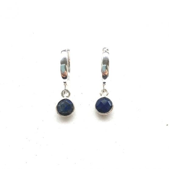 Kolczyki RINGS S lapis lazuli