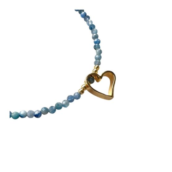 Naszyjnik HEART kyanit