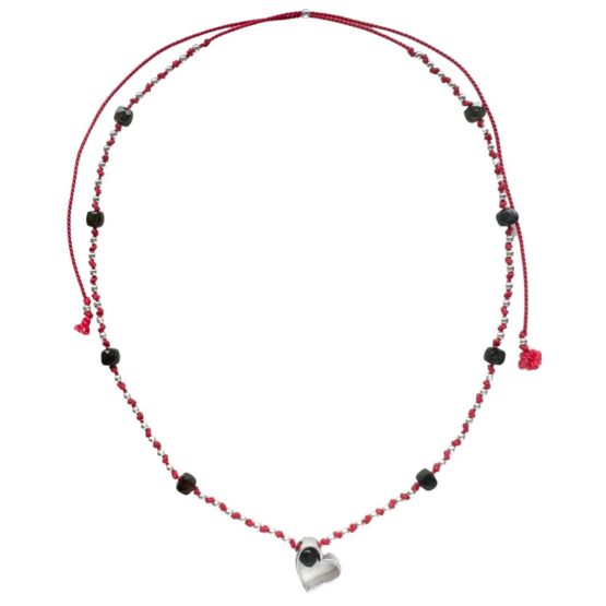 Naszyjnik HEART silk
